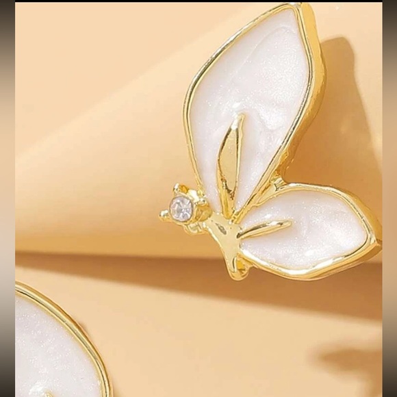 Butterfly earrings - Picture 3 of 3